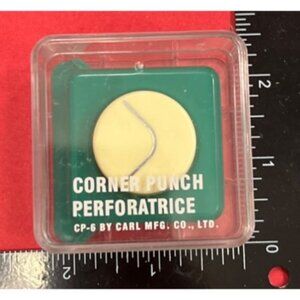 Carl MFG CP-6 Corner Rounder Punch Tool For Craft & Scrapbooking 3006